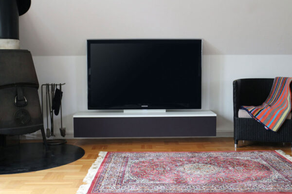 hvidt tv bord til soundbar